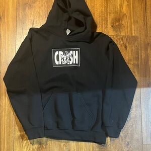 Les Louanges Black Graphic Hoodie